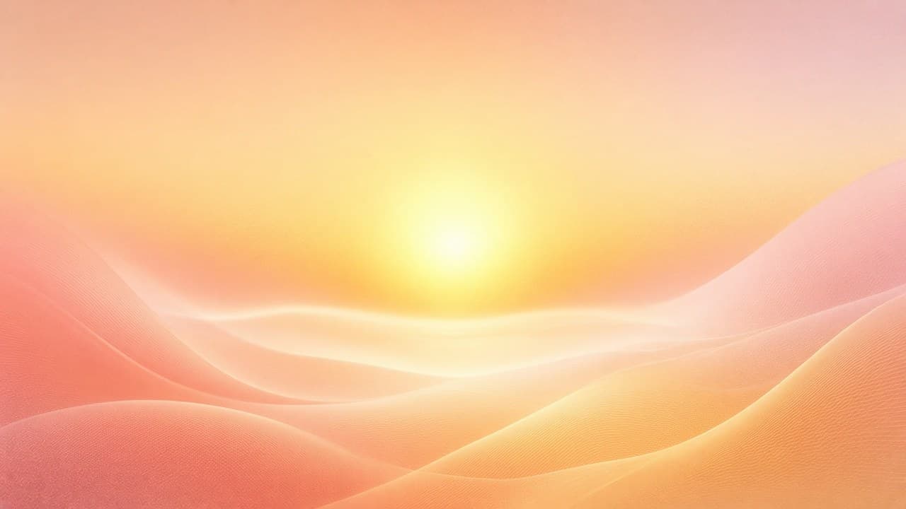 A golden sunrise gradient